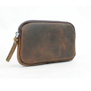 Cowhide Leather Small Pouch LA92VB